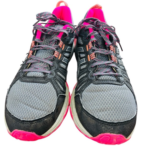 ASICS Gel Venture 7 Women's Running Shoe - Gray and Pink, Size 8.5 - Picture 5 of 9